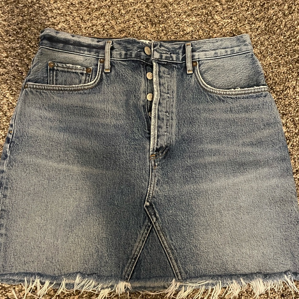 Agolde mini skirt